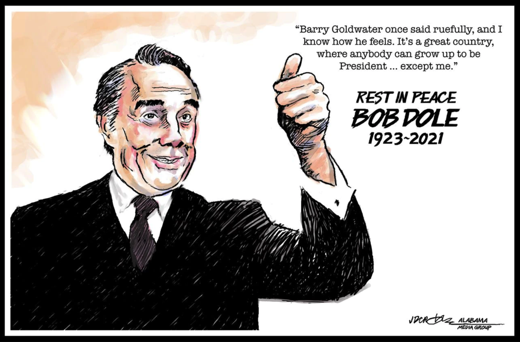 Bob Dole: Patriot, warrior, statesman ... and a funny guy